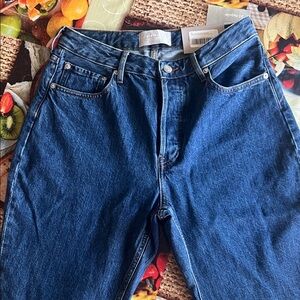 Everlane Women’s Deep Blue Straight Jeans